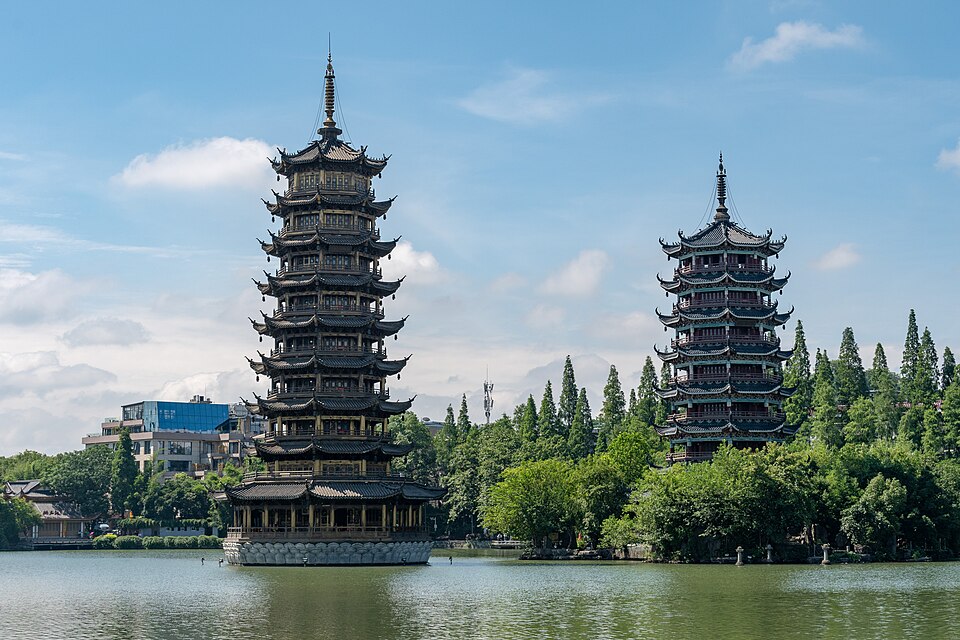 Sun and Moon Pagodas